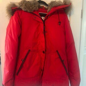 Pajar Canada Down Parka with Furry Hood